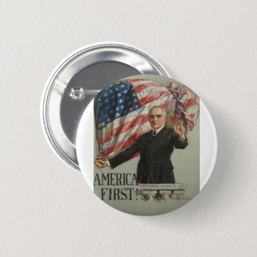 Präsidentenkampagne 1920 button (Vorne & Hinten)