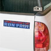 Präsidentenkampagne Ron Pauls 2012 Autoaufkleber (Auf Lkw)