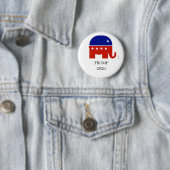 Präsidentenknopf Donald- Trumprepublikaner-2020 Button (Beispiel)