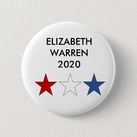 Präsidentenknopf ELIZABETH WAREN 2020 Button (Vorderseite)