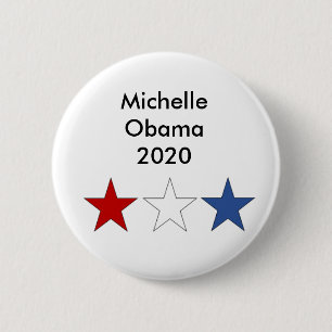 Präsidentenknopf Michelle Obama 2020 Button