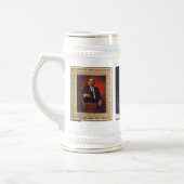 Präsidentensammler Stein Barrys Hussein Obama Bierglas (Links)
