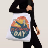 Präsidententagsfeier Grafische Taschen (Von Nahem)