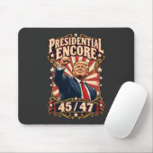 Präsidentielles Encore Geballte Faust 45/47 Mousepad (Mit Mouse)