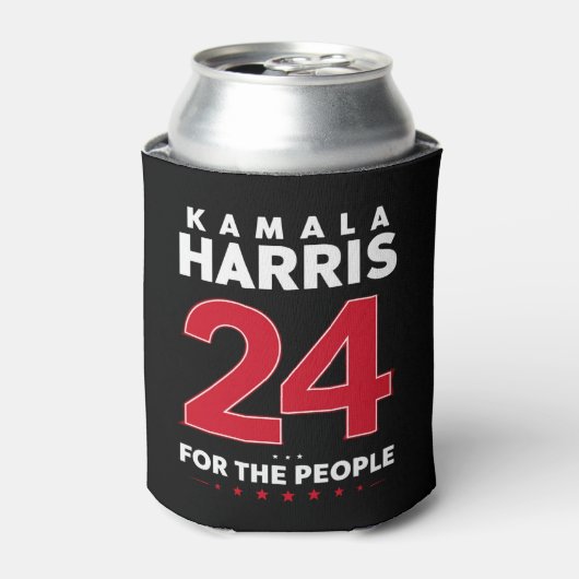 Präsidentin 47 Kamala Harris 2024 Unterstützung Fr Dosenkühler (Kanne Vorderseite)