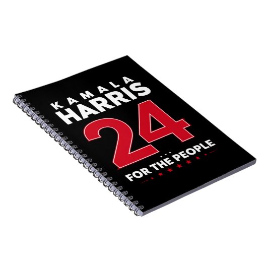 Präsidentin 47 Kamala Harris 2024 Unterstützung Fr Notizblock (Rechte Seite)