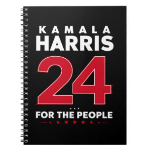 Präsidentin 47 Kamala Harris 2024 Unterstützung Fr Notizblock
