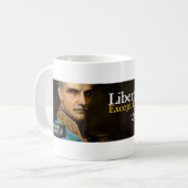Präsidentin Garcia Moreno Kaffee Tasse (Vorderseite Links)