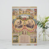 Präsidentschaftskampagne für das Vintage republika Briefpapier (Stehend Vorderseite)