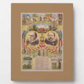 Präsidentschaftskampagne für das Vintage republika Fotoplatte (Vorderseite)