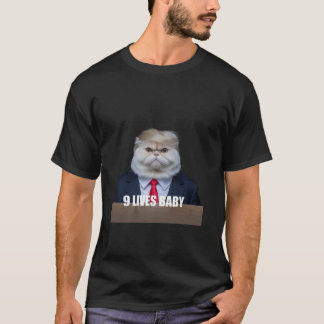 Präsidentschaftskampagne Nine lebt eine Feline Tru T-Shirt