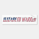 Präsidentschaftskandidat Elizabeth Warren 2020 Autoaufkleber (Vorne)