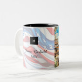 Präsidentschaftskollektion Zweifarbige Tasse (Vorderseite Links)