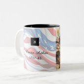 Präsidentschaftskollektion Zweifarbige Tasse (Vorderseite Links)