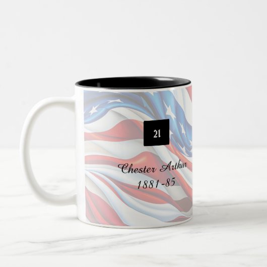 Präsidentschaftskollektion Zweifarbige Tasse (Links)