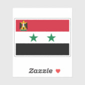 Präsidentschaftsstandard Ägyptens (1958-1971) Aufkleber (Blatt)