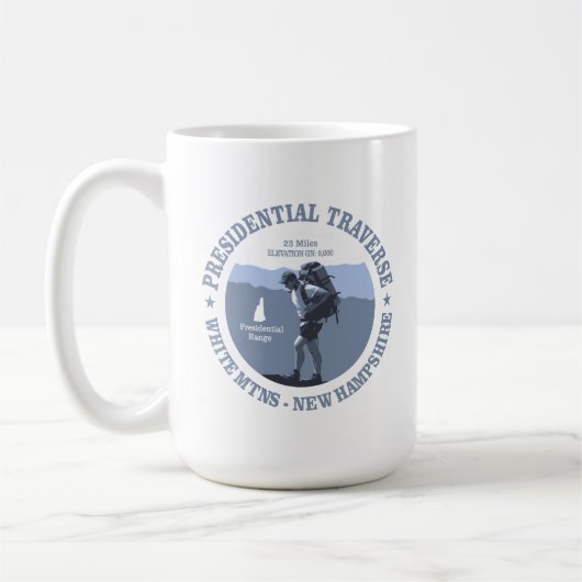 Präsidentschaftsübergang (rd) kaffeetasse (Links)
