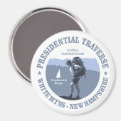 Präsidentschaftsübergang (rd) magnet (Vorderseite/Rückseite)