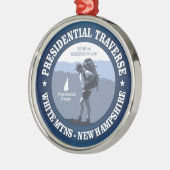 Präsidentschaftsübergang (rd) ornament aus metall (Links)