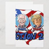 Präsidentschaftswahl 2016 briefpapier (Vorne/Hinten)