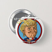 Präsidentschaftswahl 2016 button (Vorne & Hinten)