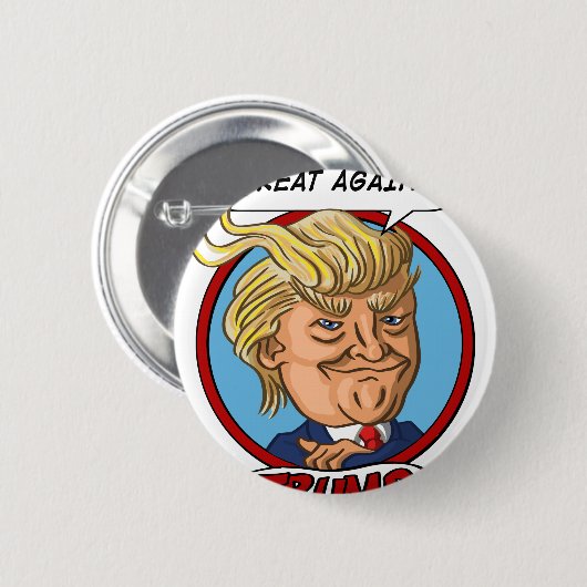 Präsidentschaftswahl 2016 button (Vorne & Hinten)
