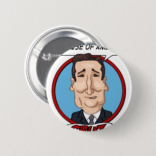 Präsidentschaftswahl 2016 button (Vorne & Hinten)