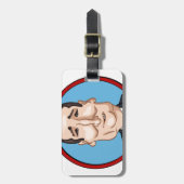 Präsidentschaftswahl 2016 gepäckanhänger (Vorderseite vertikal)