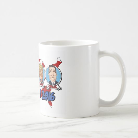 Präsidentschaftswahl 2016 kaffeetasse (Rechts)