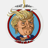 Präsidentschaftswahl 2016 keramik ornament (Vorne)