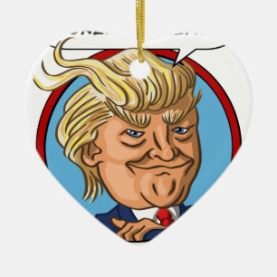 Präsidentschaftswahl 2016 keramik ornament