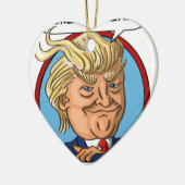 Präsidentschaftswahl 2016 keramik ornament (Links)