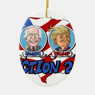 Präsidentschaftswahl 2016 keramik ornament