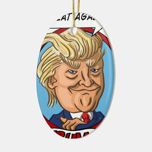 Präsidentschaftswahl 2016 keramikornament (Links)
