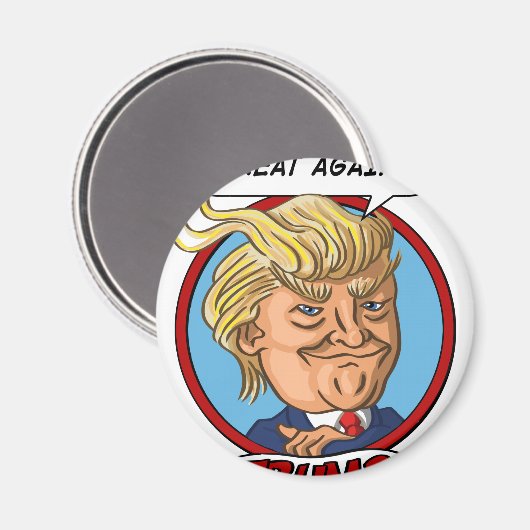 Präsidentschaftswahl 2016 magnet (Vorderseite/Rückseite)