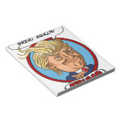 Präsidentschaftswahl 2016 notizblock (angewinkelt)