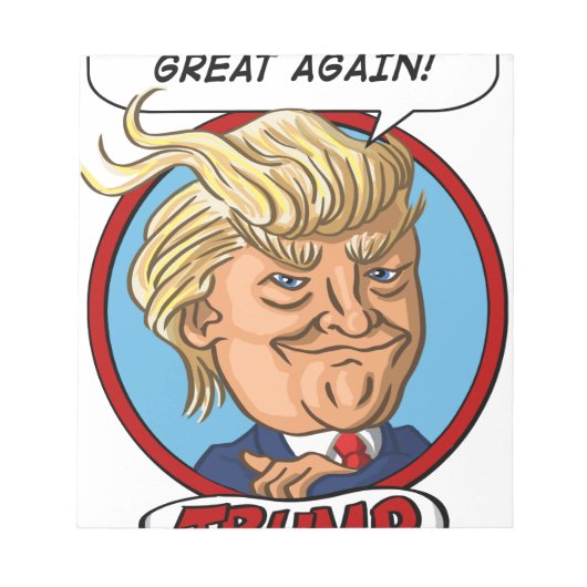 Präsidentschaftswahl 2016 notizblock (Vorderseite)