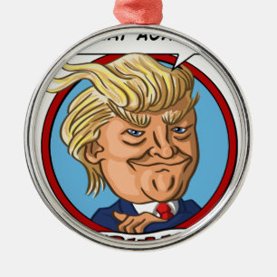 Präsidentschaftswahl 2016 ornament aus metall