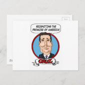 Präsidentschaftswahl 2016 postkarte (Vorne/Hinten)