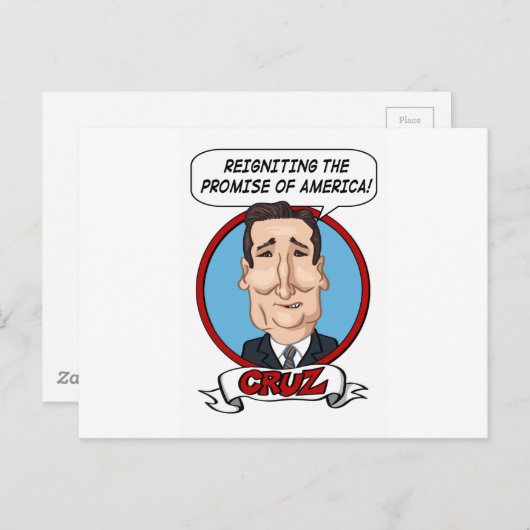 Präsidentschaftswahl 2016 postkarte (Vorne/Hinten)