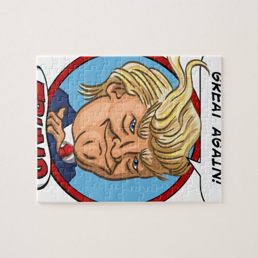 Präsidentschaftswahl 2016 puzzle (Horizontal)