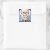 Präsidentschaftswahl 2016 quadratischer aufkleber (Tasche)