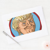 Präsidentschaftswahl 2016 rechteckiger aufkleber (Umschlag)