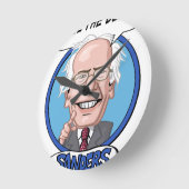 Präsidentschaftswahl 2016 runde wanduhr (Winkel)