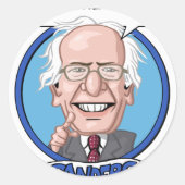 Präsidentschaftswahl 2016 runder aufkleber (Vorderseite)