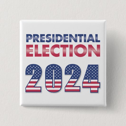 Präsidentschaftswahl 2024 button (Vorderseite)