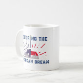 Präsidentschaftswahl 2024 kaffeetasse (Vorderseite Links)