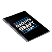 Präsidentschaftswahl 2024: Kekse und Gravy Notizblock (Rechte Seite)