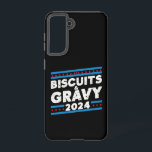 Präsidentschaftswahl 2024: Kekse und Gravy Samsung Galaxy Hülle<br><div class="desc">Biscuits and Gravy 2024 Funny Presidential Election Party</div>