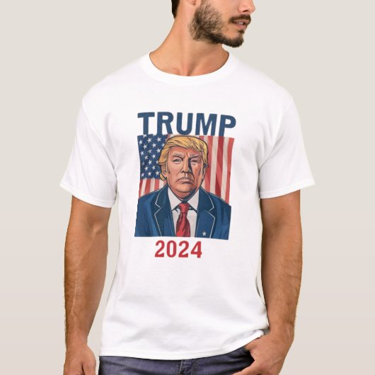 Präsidentschaftswahl 2024 Männer und Frauen im T-S T-Shirt (Vorderseite)